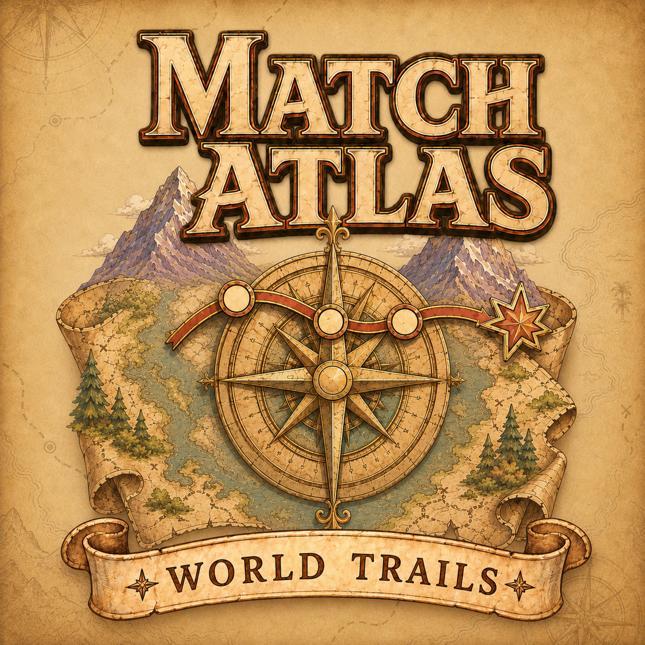 Match Atlas: World Trails
