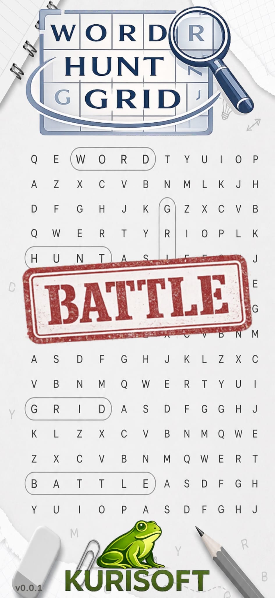Word Hunt Grid - Battle screenshot 2